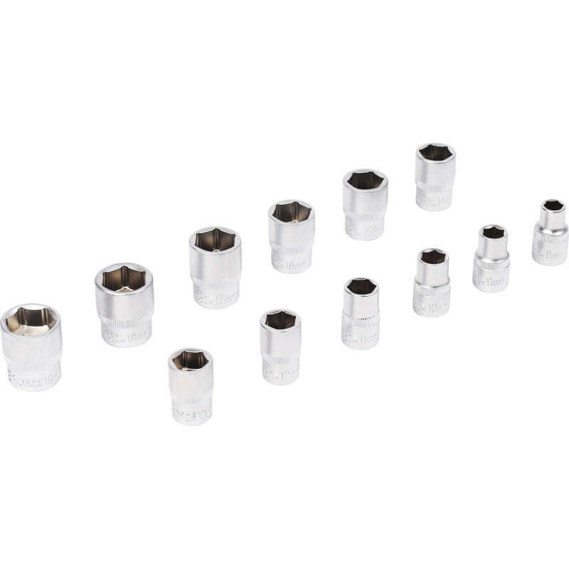 BWO Sada nástrčných hlavic 10 mm (3/8") 12dílná