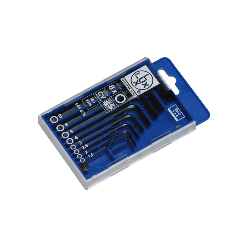 LUX Box zástrčných klíčů 8dílný Classic