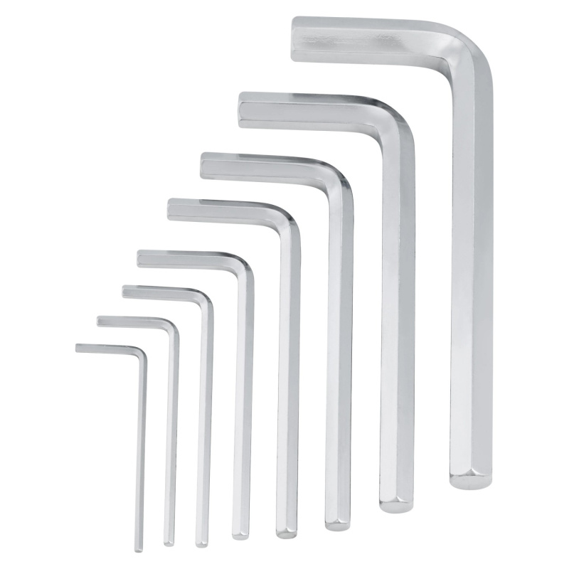 LUX Box zástrčných klíčů na vnitřní šestihrany 8dílný Comfort