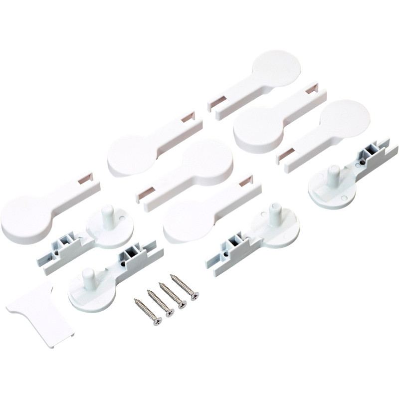 Sada krytek pro skládací stěnu Lepini bílá