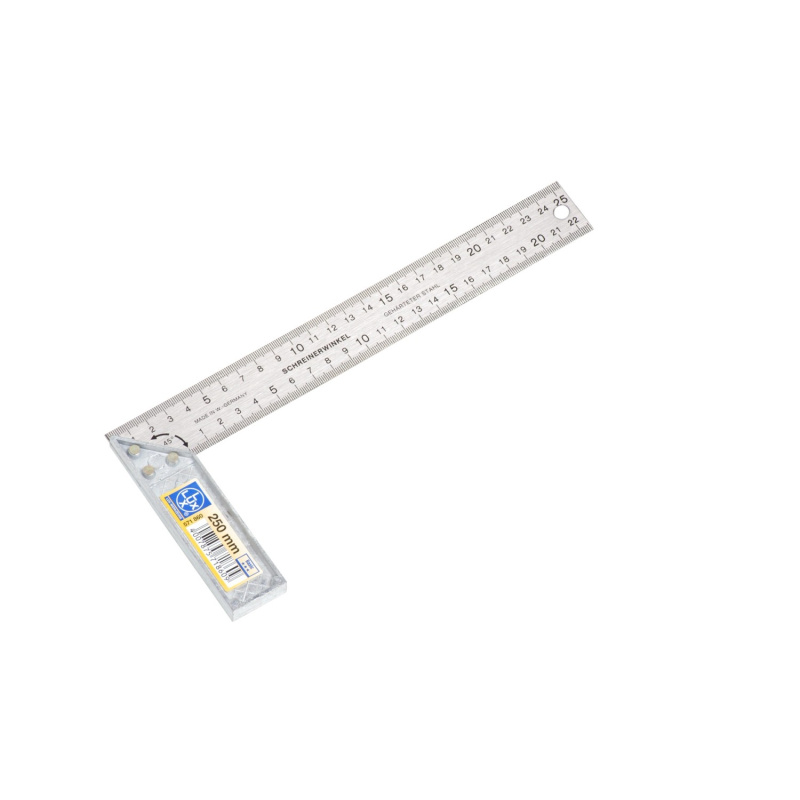 LUX Úhelník s příložkou Classic 250 mm