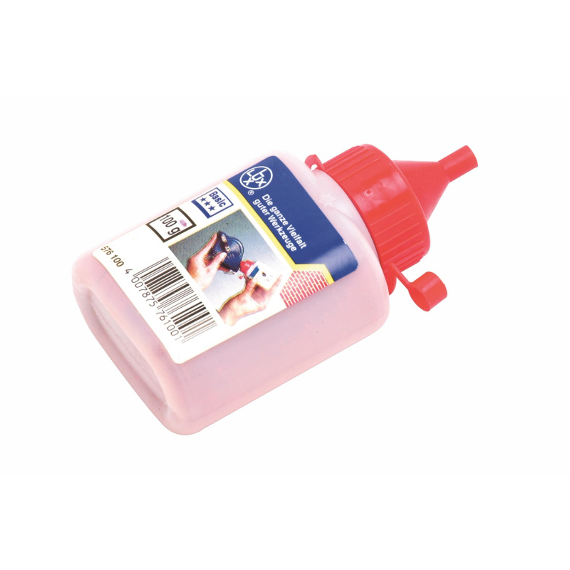 LUX Prášková křída Classic červená 100 g