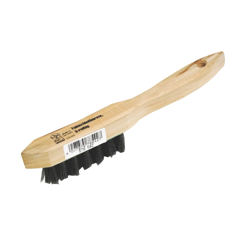 LUX Drátěný kartáč malý 3řadý