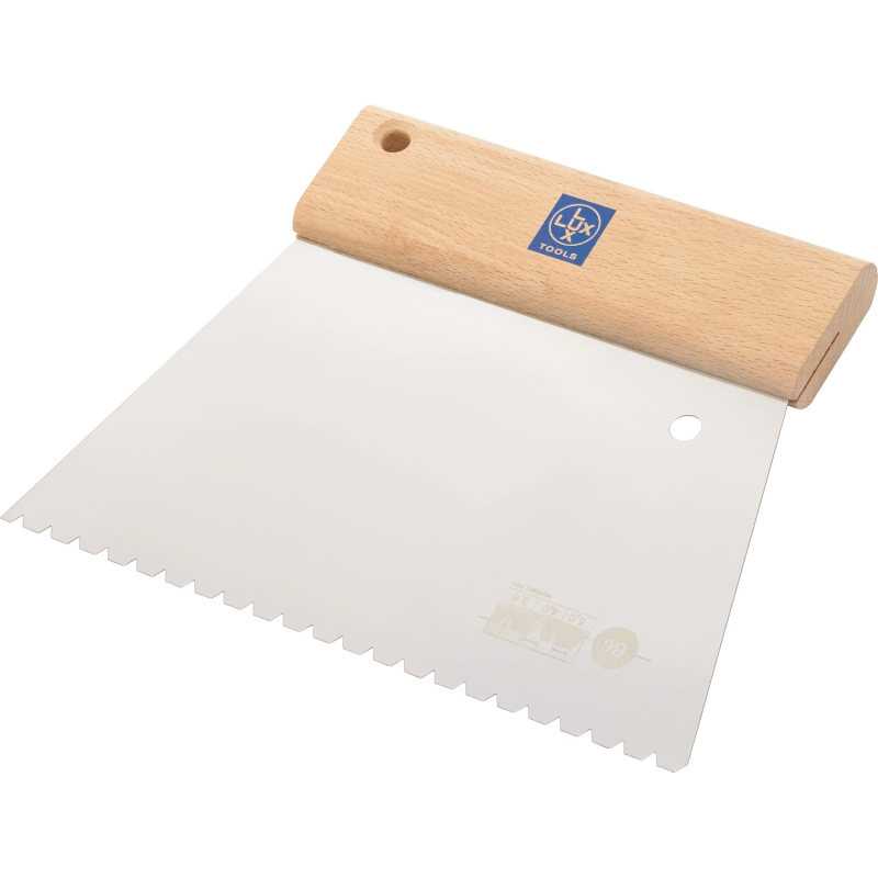 LUX Roztírací stěrka na lepidlo Classic 200 mm se zuby B6