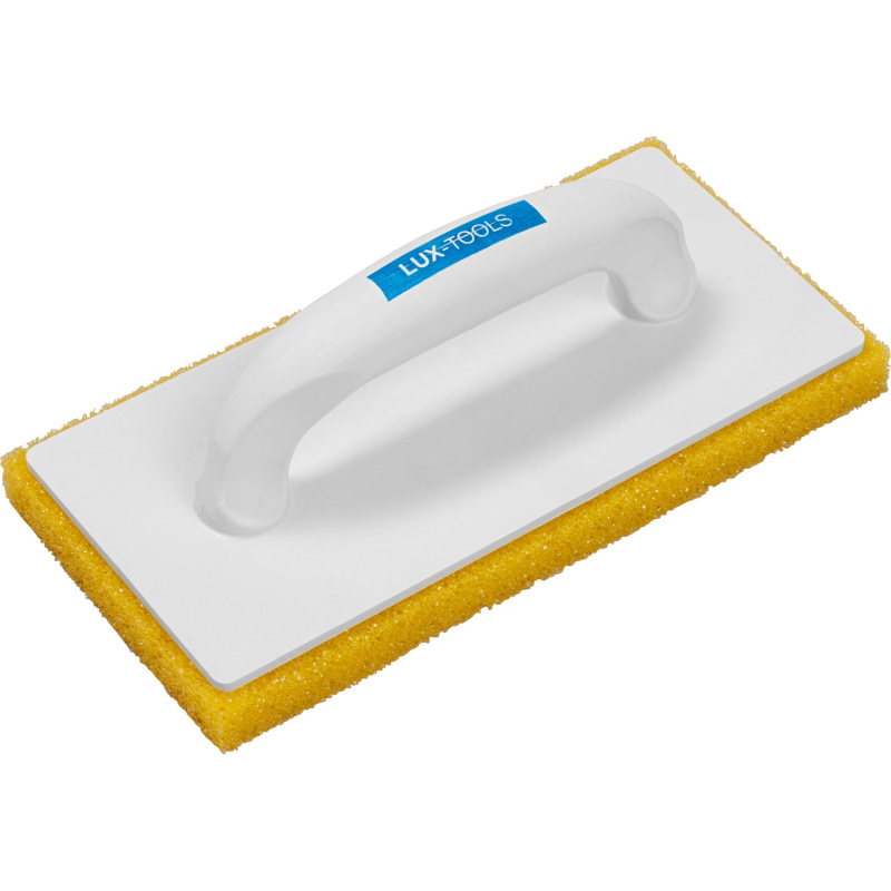 LUX Hladítko na čištění dlaždic Classic 270 mm x 130 mm s pěnovou podložkou hrub