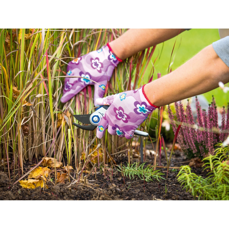 LUX Nitrilová zahradní rukavice velikost 9