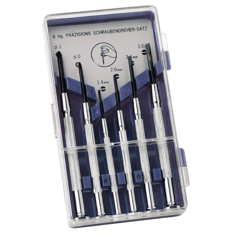 LUX Sada přesných šroubováků 6dílná Classic