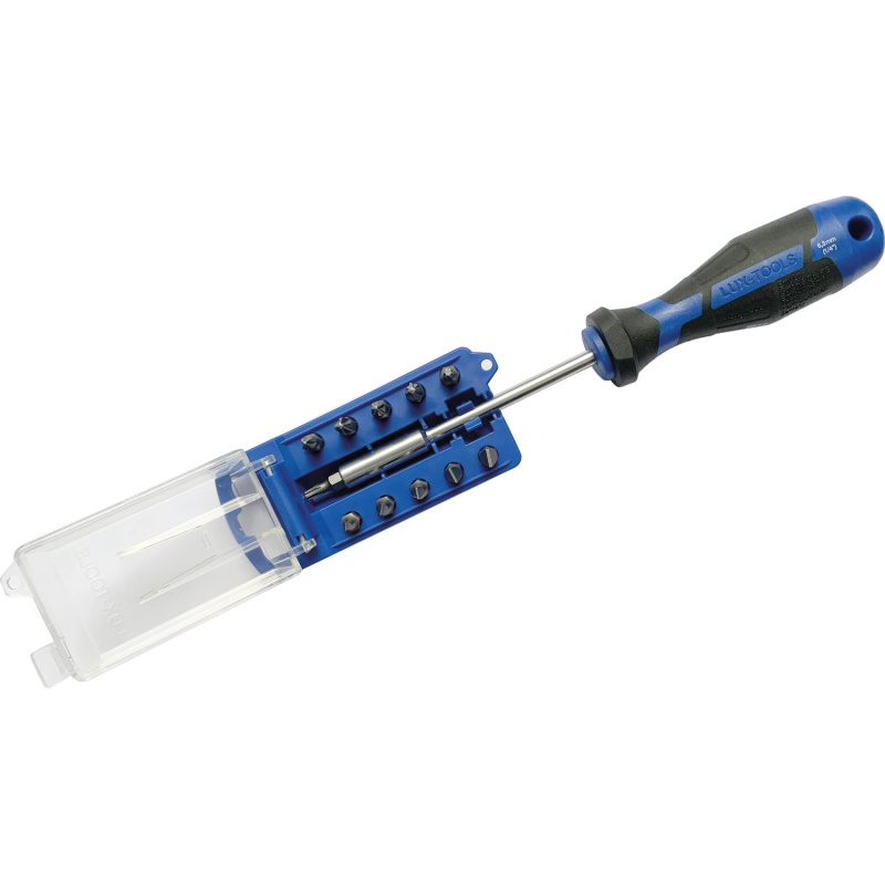 LUX Šroubovák na bity s 11dílným zásobníkem bitů