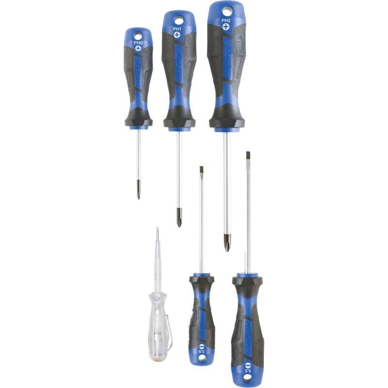 LUX Sada montážních šroubováků Comfort, 6dílná