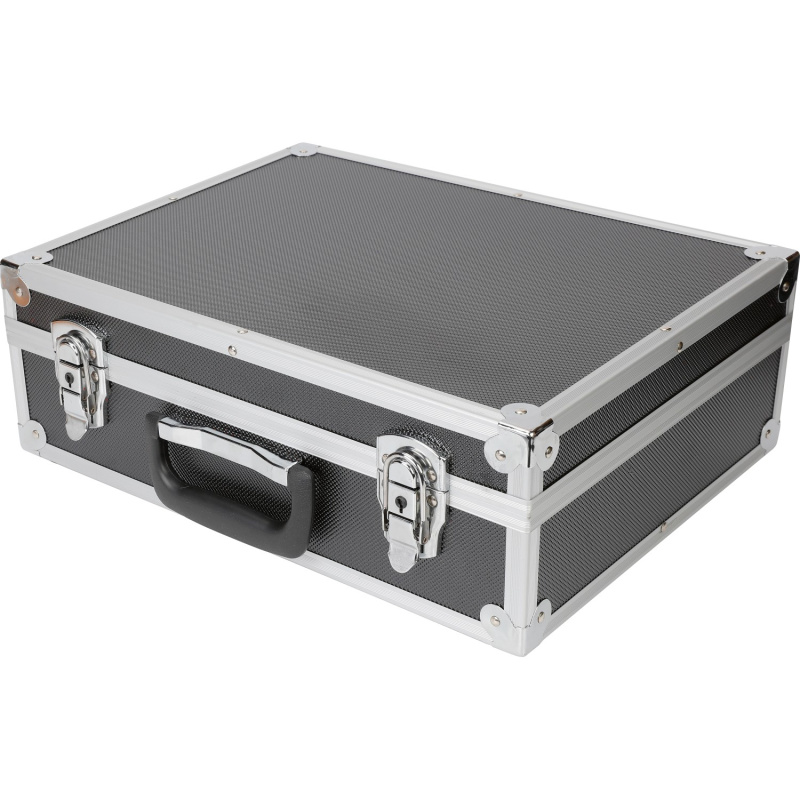 LUX Hliníkový kufr na nářadí černý