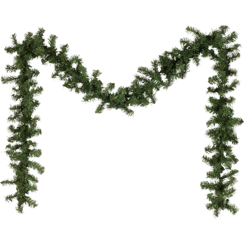 BWO Vánoční umělá girlanda jedlová zelená 180x větev, 270 cm