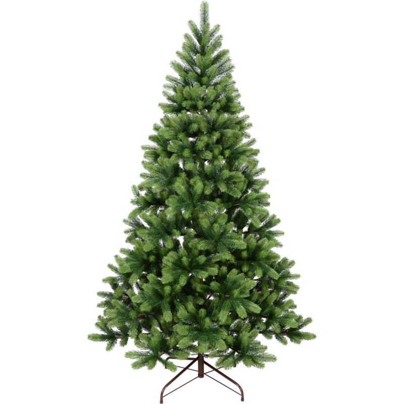 VLC Umělý vánoční stromek jedle NAGANO zelená lesní, 2230xvětev, pr. 139x240 cm