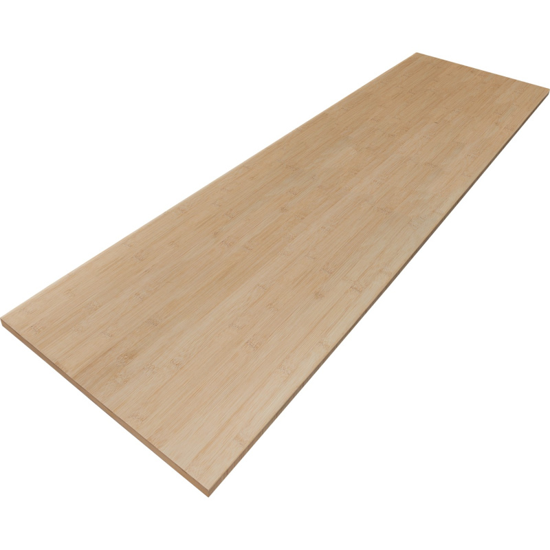 Pracovní deska z masivního dřeva, bambus, 240 x 63,5 x 2,7 cm
