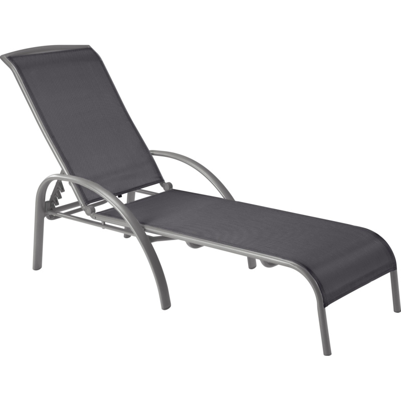 OBI Sluneční lehátko Vigo černé