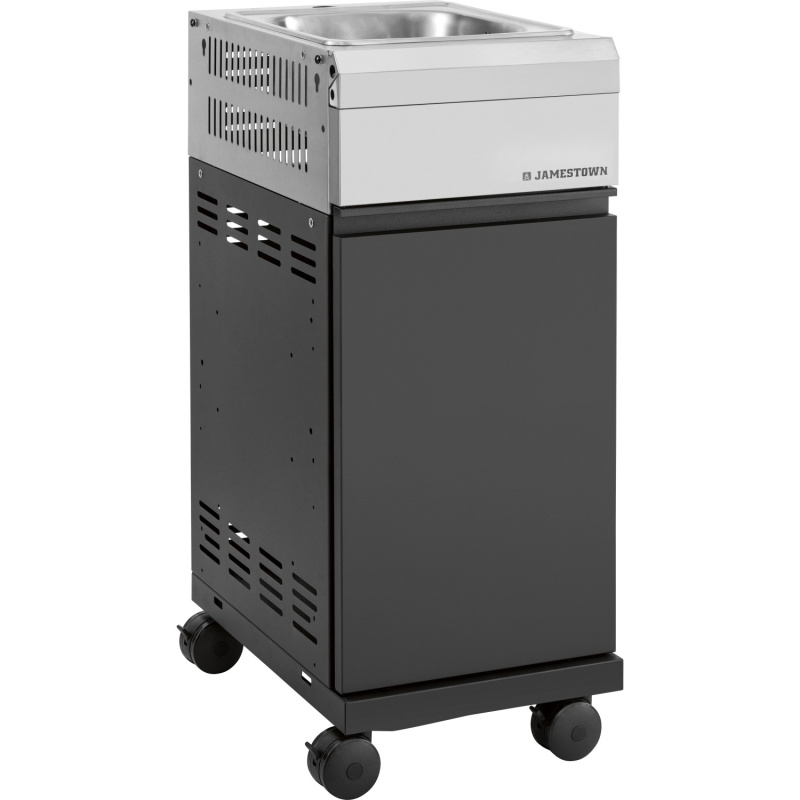 Jamestown Skříňka s dřezem pro plynový gril Knox, černá, 89 x 51 x 36,6 cm