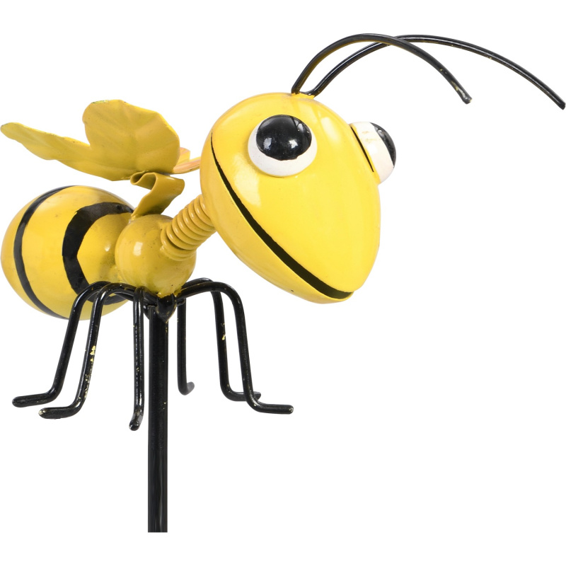 Zahradní zápich sršeň, žluto-černý, 95 x 7 x 14,5 cm