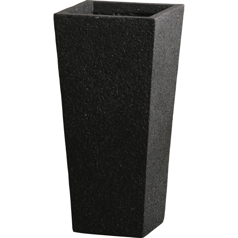 Květináč Calais, antracitová, 32 x 32 x 54 cm