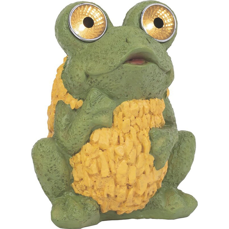 LED Solární svítidlo žába