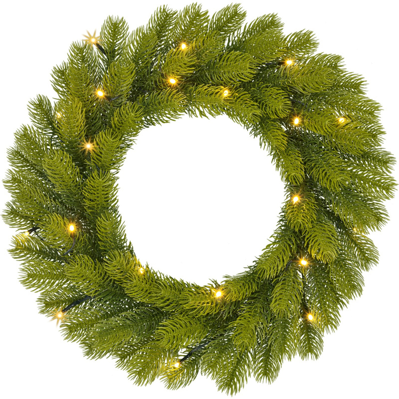 VLC LED adventní věnec NAGANO pr. 45 cm