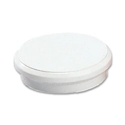 Dahle - sada magnetů - 32 mm, bílé, 10 ks