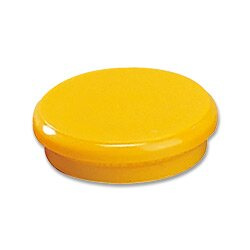 Dahle - sada magnetů - 24 mm, žluté, 10 ks