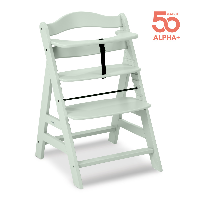 Hauck Alpha+ dřevěná židle, mint