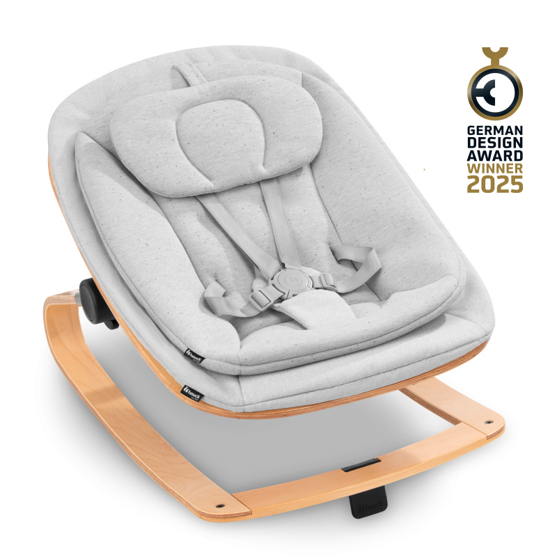 Hauck Křesílko Bouncer Eco 3v1 na židličky Alpha+/Beta+ Light Grey