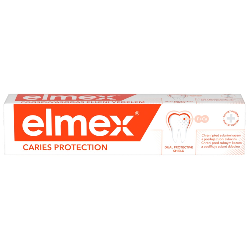 Elmex Caries Protection zubní pasta chránící před zubním kazem s fluoridem 75 ml