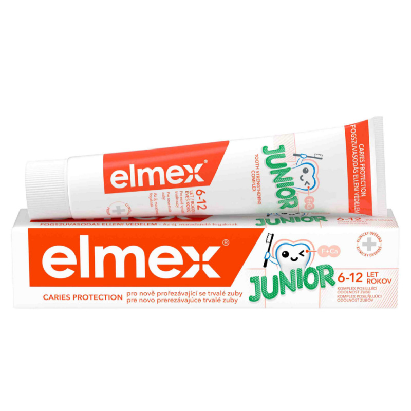 Elmex Junior 6-12 Years zubní pasta pro děti 75 ml
