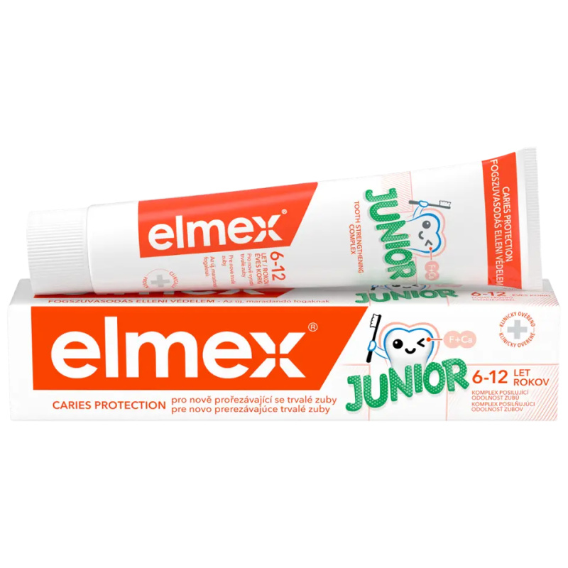 Elmex Junior 6-12 Years zubní pasta pro děti 75 ml
