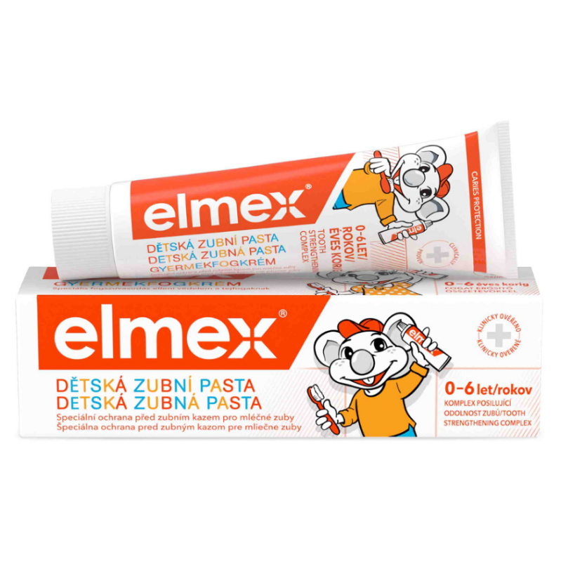ELMEX Kids Dětská zubní pasta pro děti od prvního zoubku do 6ti let 50 ml