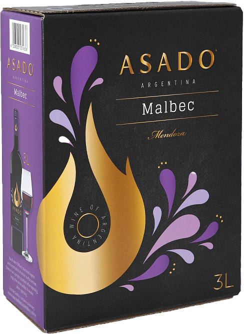Asado Asado Malbec Bag in Box 3l