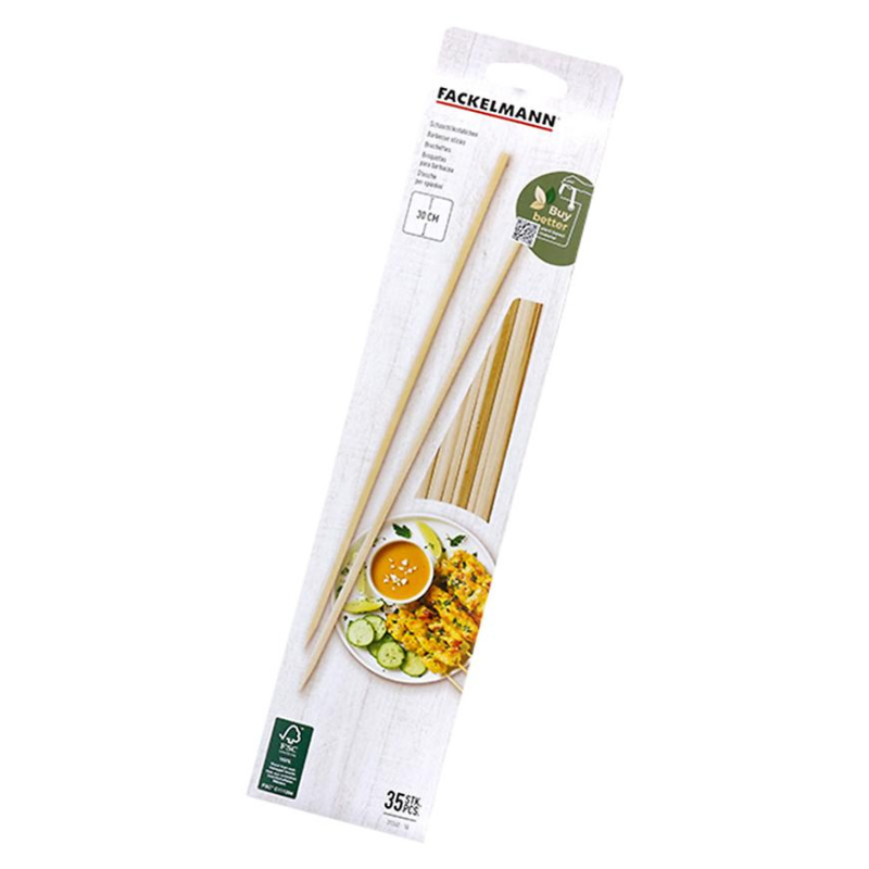 Špejle na šašlik 35ks 30cm 31240