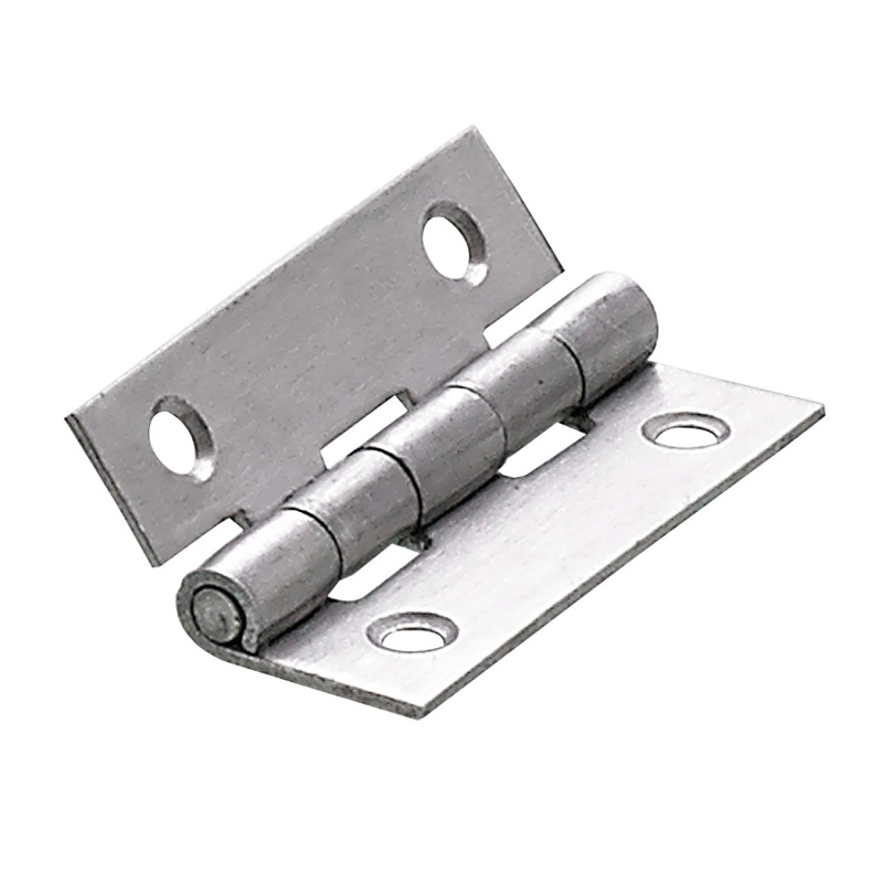 Hettich Nábytkový závěs slim, matný nerez, 40 x 25 x 1 mm