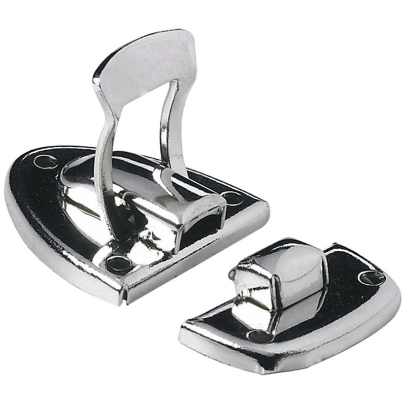 Kazetový uzávěr 23 mm x 35 mm ocel niklovaná, 2 ks