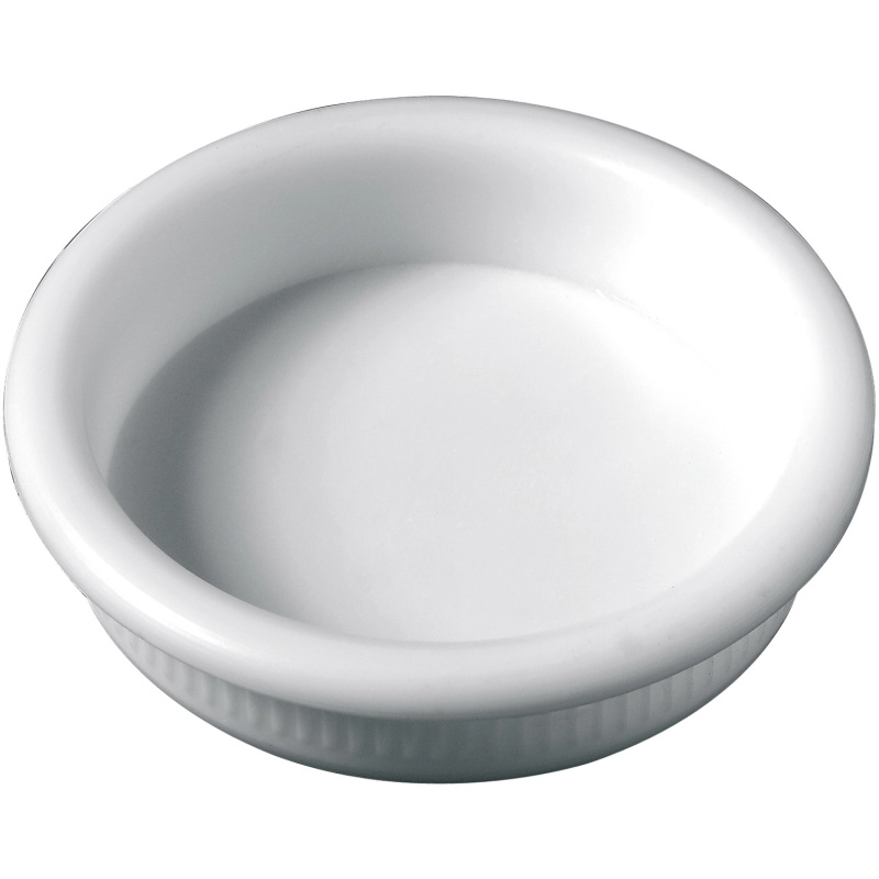 Hettich Plastový zápustný úchyt na posuvné dveře bílý pr. 35/40 x 8,5 mm, 2 ks