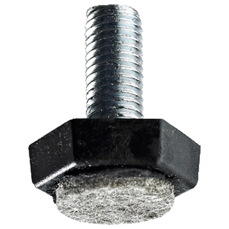 Hettich Šroub pro vyrovnání, s plstí, M10 x 30 x 23 mm