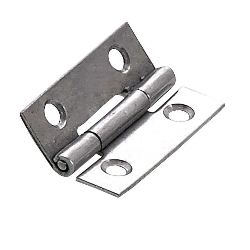 Hettich Nábytkový závěs slim, matný nerez, 30 x 19 x 0,8 mm