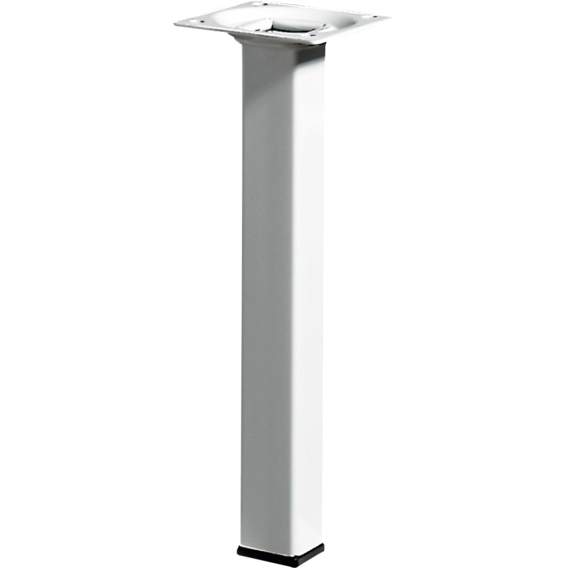 Hettich Nábytková noha hranatá, bílá, 24 x 24 x 200 mm