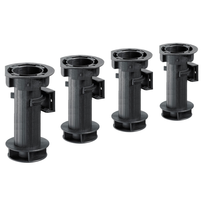 Hettich Sada stavěcích patek pro sokl 25 mm x 150 mm včetně příchytek