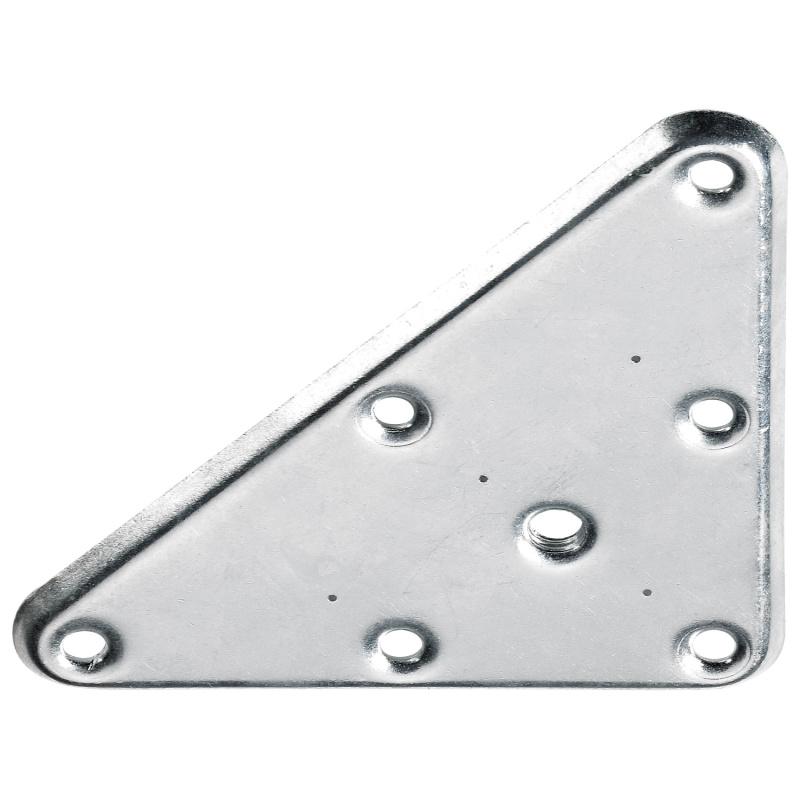 Hettich Montážní deska nohy stolu 120 x 85 mm pozinkovaná