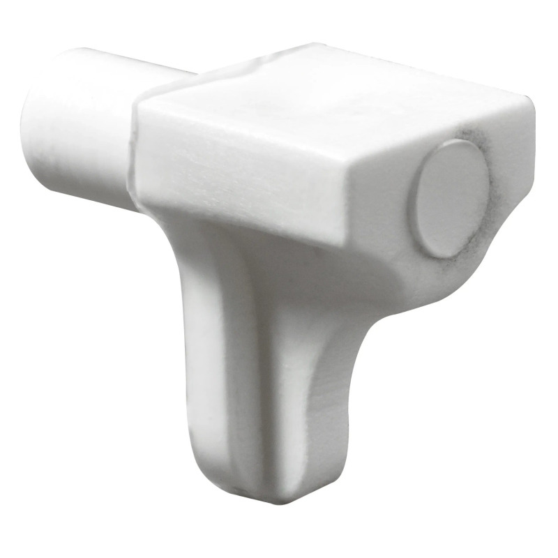 Hettich Policový nosník, bílý plast, 5 mm