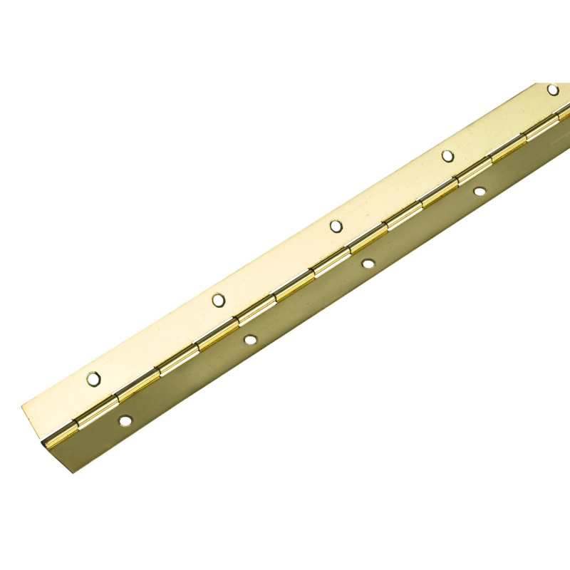 Hettich Pianový závěs, mosaz, 600 x 32 mm