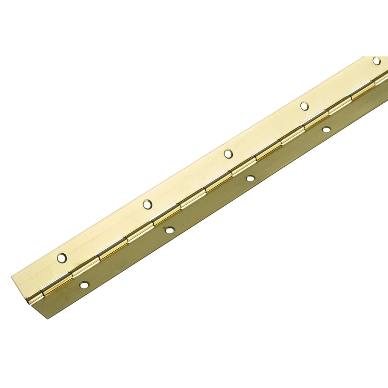 Hettich Pianový závěs, mosaz, 900 x 32 mm