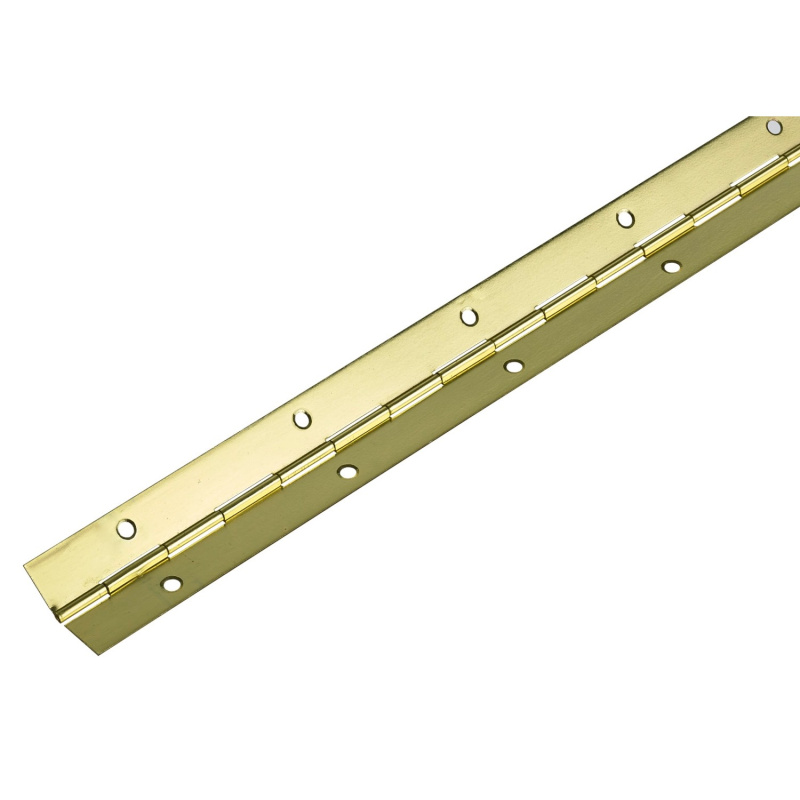 Hettich Pianový závěs, mosaz, 1200 x 32 mm