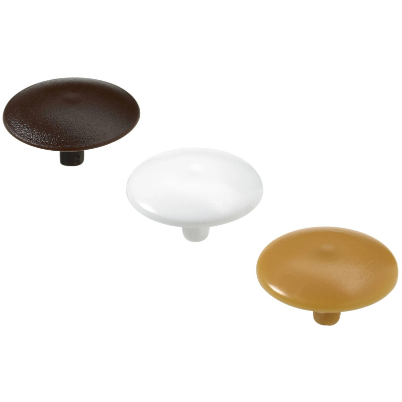 Hettich Krytky pro šrouby Direkta, 48 ks, pr. 15 mm