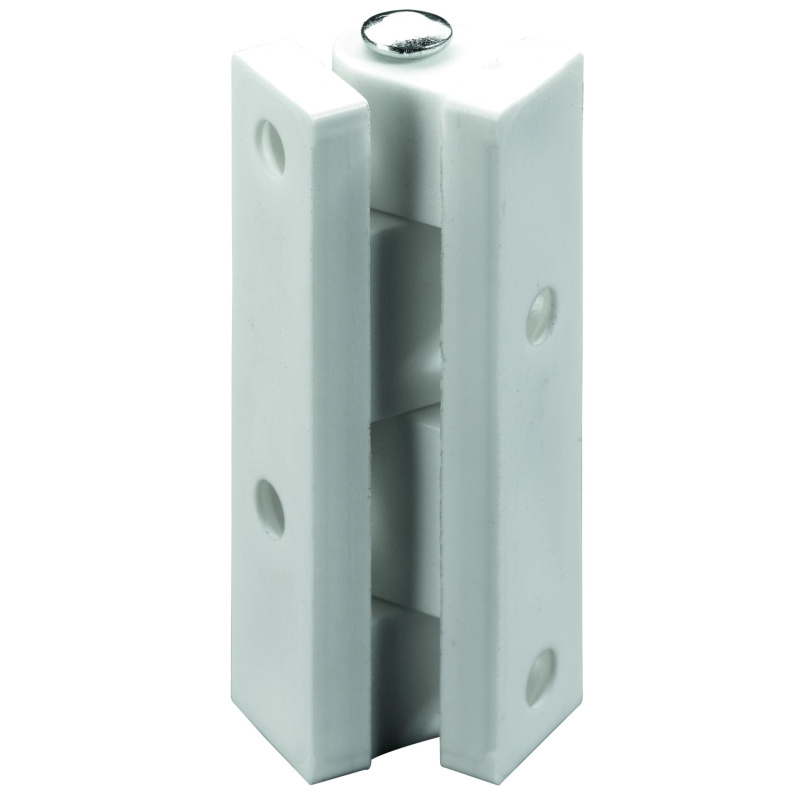 Hettich Nábytkový závěs tupý s trnem, bílý, 2 ks, 45 x 9 mm