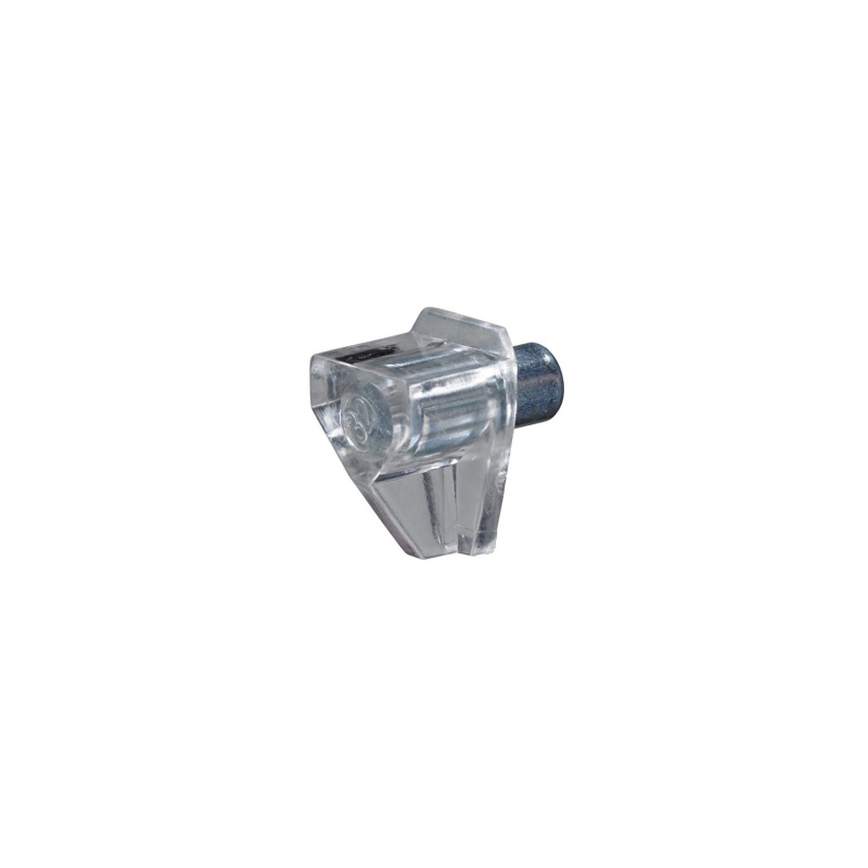 Hettich Nosník police průhledná/pozink, 20 ks, 6 x 17 mm