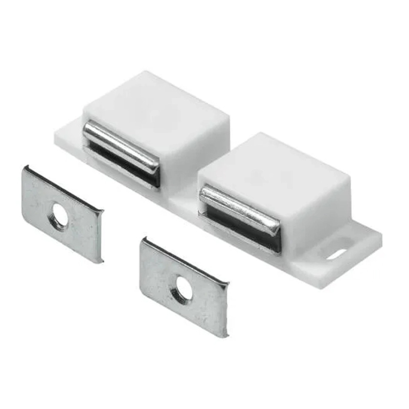 Hettich Nábytkový magnet, kov/plast, 2x 3 kg, bílá