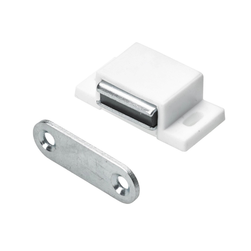 Hettich Nábytkový magnet, kov/plast, 5 kg, bílá